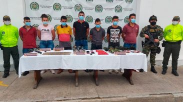 Cárcel para siete presuntos integrantes de Los Pelusos