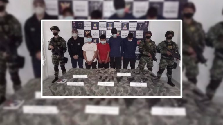 Caen presuntos secuestradores de 22 mineros en Norte de Santander