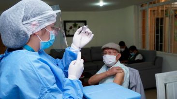 Van más de 400 mil dosis aplicadas en Colombia