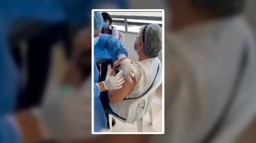 Controversia por vacunación con jeringa vacía en Santander